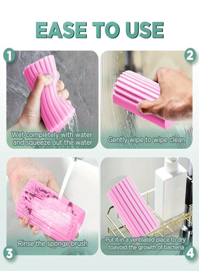 EASEWAVE Multi-Surface Cleaning Sponge – All-Purpose Scrubber for Kitchen, Bathroom & More – Gentle on Glass, Screens, Furniture & Cars – Washable & Reusable for Long-Lasting Use - Image 2